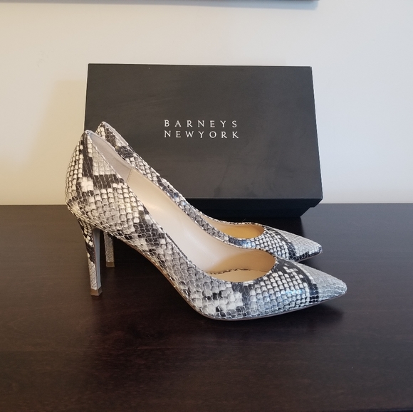 Barneys New York Shoes - NWT / NIB Barney's New York Python Heels Sz 9